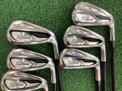 【中古】 タイトリスト Titleist AP1 718 6S アイアンセット IR Titleist MCI 60(718) (フレックスS) メンズ 男性用 右利き 右用 Dランク ゴルフクラブ