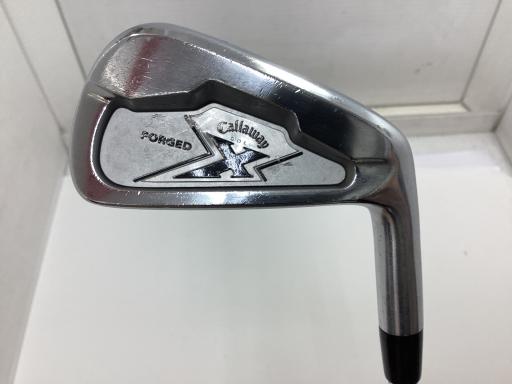 【中古】 キャロウェイ X FORGED(2009) 8S USA アイアンセット IR RIFLE PROJECT X FLIGHTED (フレックスSR) メンズ 男性用 右利き 右用 Dランク ゴルフクラブ