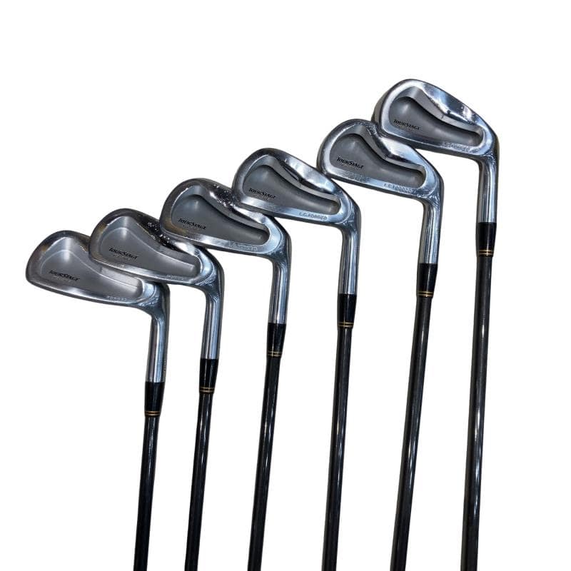 【中古】 ブリヂストン TOURSTAGE TS-202 6S アイアンセット IR Tour Design TDI-50M (フレックスR) メンズ 男性用 右利き 右用 Cランク ゴルフクラブ