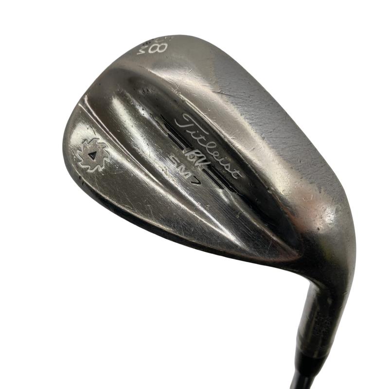 【中古】 タイトリスト VOKEY SPIN MILLED SM7 ブラッシュドスチール 58°/08°M ウェッジ WG Dynamic Gold (フレックスS) メンズ 成人男性用 右利き 右用 D価値づける ゴルフ野球クラブ