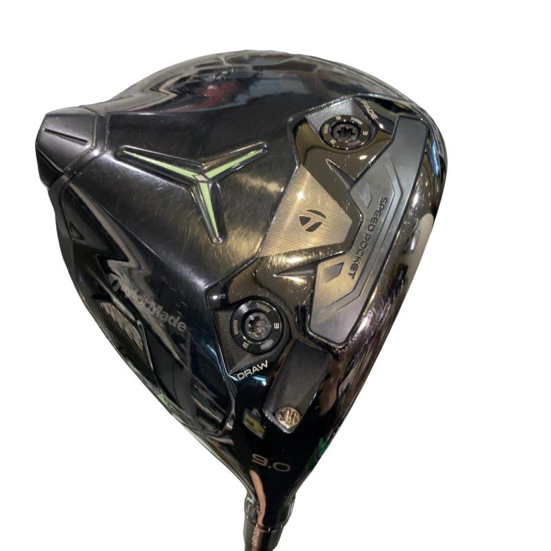 【中古】 仕立て屋お手伝いさん Qi35 LS Designer Series BLACK  9° １番ウッド DR 純然たる特注矢がら (フレックスX) メンズ 成人男性用 右利き 右用 C位置づける ゴルフ野球クラブ