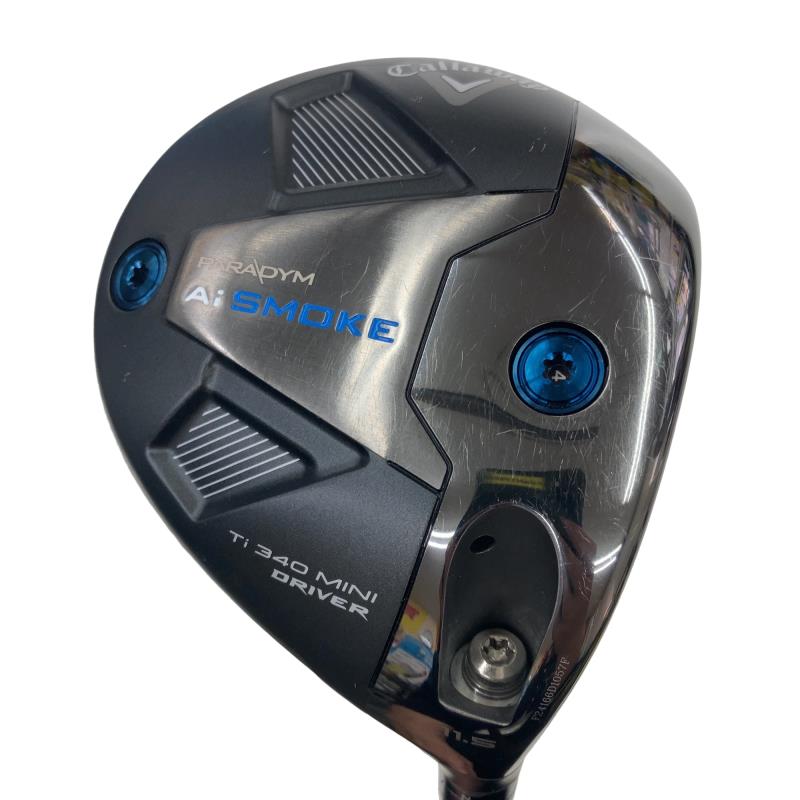 【中古】 キャロウェイ PARADYM Ai SMOKE Ti 340 MINI 11.5° ドライバー DR TENSEI 60 for CW(Ai SMOKE DR) (フレックスS) メンズ 男性用 右利き 右用 Cランク ゴルフクラブ