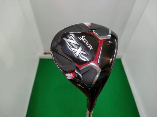 【中古】 ダンロップ SRIXON ZX F 3W フェアウェイウッド FW 純然たる特注矢がら (フレックスS) メンズ 成人男性用 右利き 右用 C位置づける ゴルフ野球クラブ