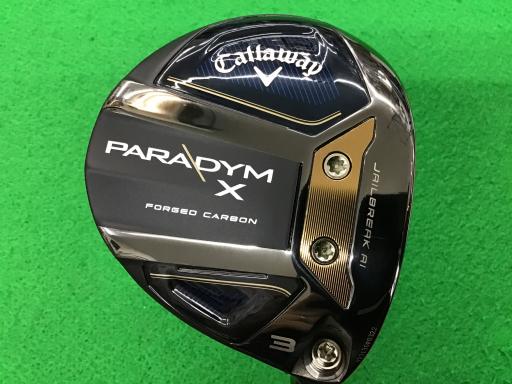 【中古】 キャロウェイ PARADYM X 3W フェアウェイウッド FW VENTUS TR 5 for CW(PARADYM FW) (フレックスS) メンズ 男性用 右利き 右用 Cランク ゴルフクラブ