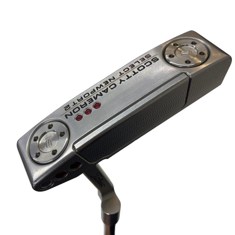 【中古】 タイトリスト SCOTTY CAMERON select NEWPORT 2(2018) 34in パター PT スチール写真 (フレックス余分の物) メンズ 成人男性用 右利き 右用 C位置づける ゴルフ野球クラブ
