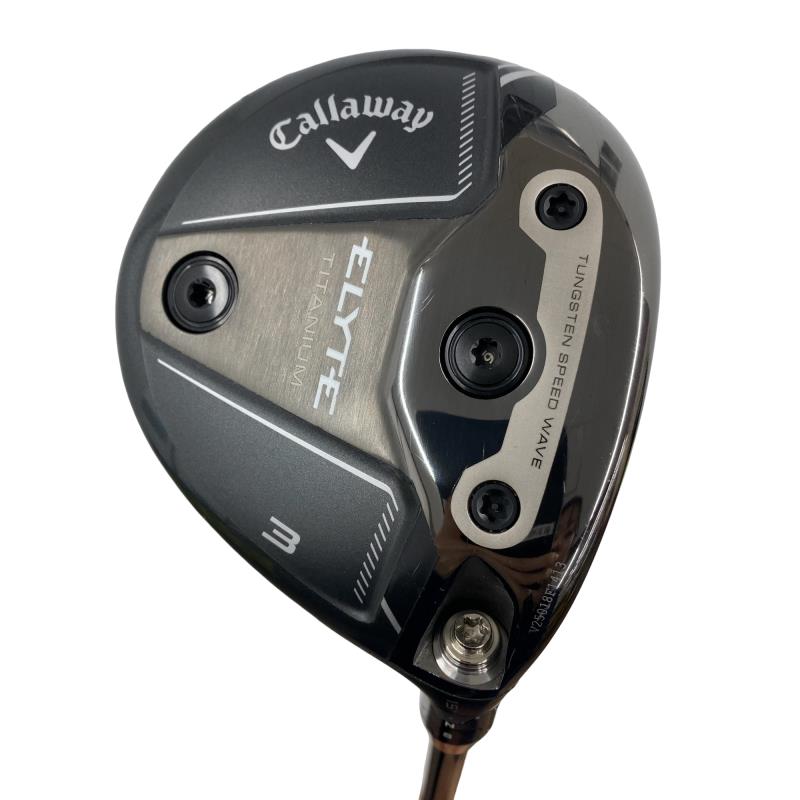 【中古】 キャロウェイ ELYTE TITANIUM 3W フェアウェイウッド FW TENSEI GREEN 60 for CW(ELYTE FW) (フレックスS) メンズ 成人男性用 右利き 右用 C位置づける ゴルフ野球クラブ