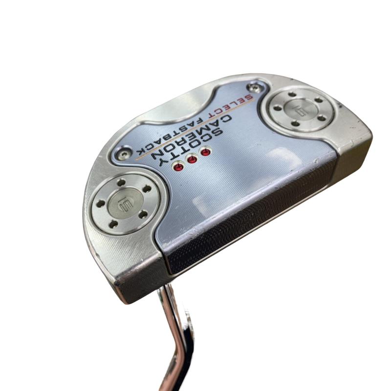 【中古】 タイトリスト SCOTTY CAMERON select FASTBACK(2018) 34in パター PT スチール写真 (フレックス余分の物) メンズ 成人男性用 右利き 右用 C位置づける ゴルフ野球クラブ