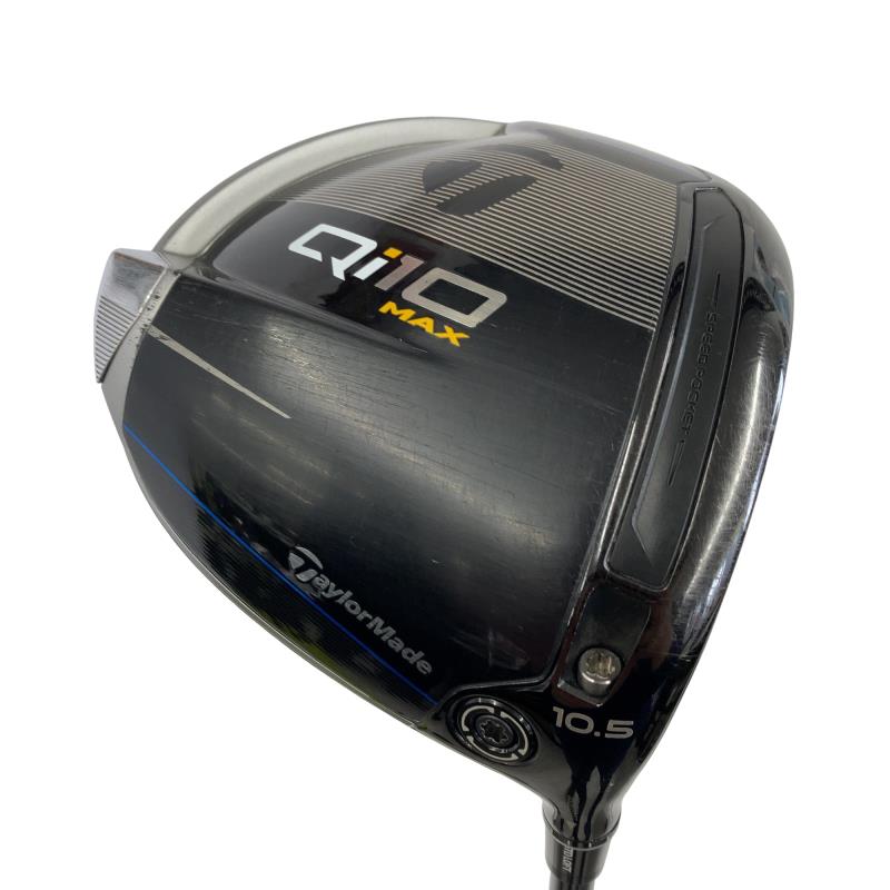 【中古】 テーラーメイド Qi10 MAX 10.5° ドライバー DR Diamana BLUE TM50(Qi10 DR) (フレックスSR) メンズ 男性用 右利き 右用 Cランク ゴルフクラブ