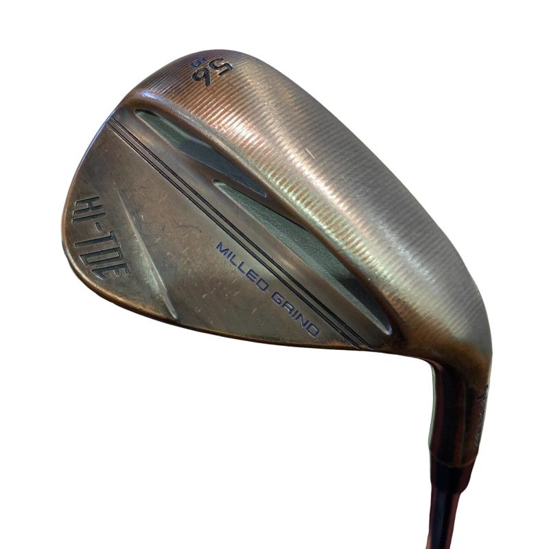 【中古】 仕立て屋御手伝いさん Taylor Made MILLED GRIND HI-TOE(2022) 56°/10° ウェッジ WG Dynamic Gold (フレックスS) メンズ 成人男性用 右利き 右用 D位置づける ゴルフ野球クラブ