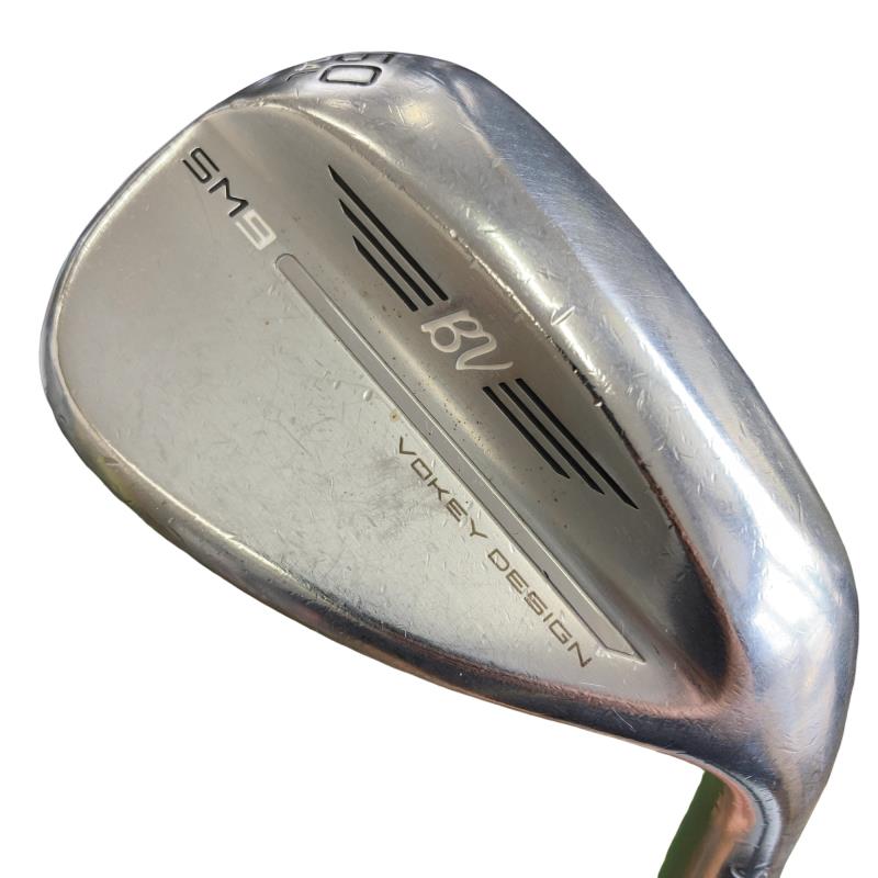 【中古】 タイトリスト VOKEY SPIN MILLED SM9 ツアークロム 60&deg;/04&deg;L ウェッジ WG Dynamic Gold (フレックスS) メンズ 男性用 右利き 右用 Cランク ゴルフクラブ｜ゴルフパートナー 中古クラブ店