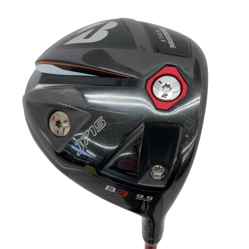 【中古】 ブリヂストン BRIDGESTONE J715 B3  9.5° １番ウッド DR Tour AD J15-11W (フレックスS) メンズ 成人男性用 右利き 右用 C価値づける ゴルフ野球クラブ