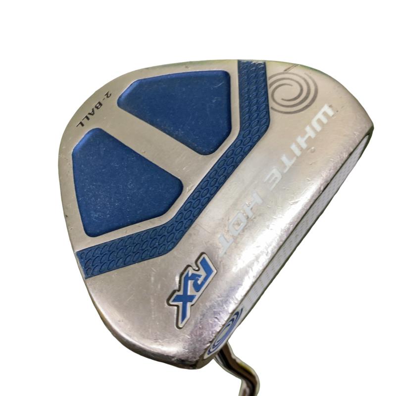 【中古】 オデッセイ WHITE HOT RX 2・BALL V-LINE 34インチ パター PT スチール (フレックスその他) メンズ 男性用 右利き 右用 Dランク ゴルフクラブ