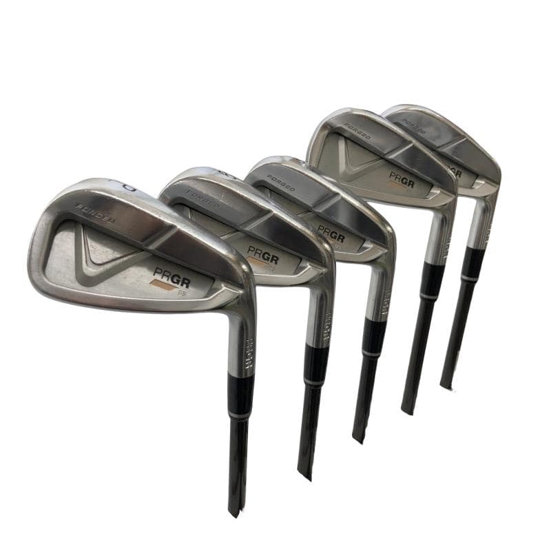 【中古】 労働者階級歯車 PRGR 05 5S アイアン仕掛ける IR MCI FOR PRGR (フレックスSR) メンズ 成人男性用 右利き 右用 C序列付ける ゴルフ野球クラブ