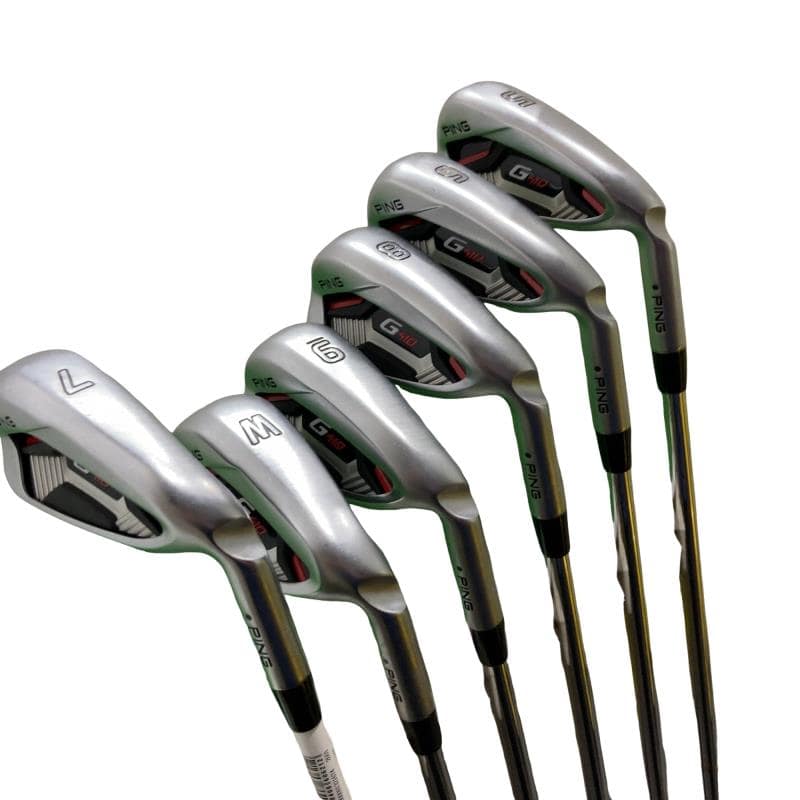 【中古】 ピン G410 6S アイアンセット IR NS PRO MODUS3 TOUR105 (フレックスS) メンズ 男性用 右利き 右用 Cランク ゴルフクラブ