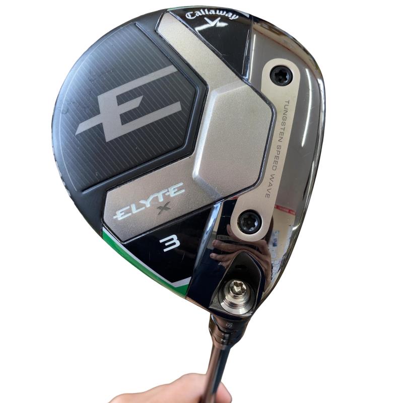 【中古】 キャロウェイ ELYTE X 3W フェアウェイウッド FW VENTUS GREEN 50 for CW(ELYTE FW) (フレックスS) メンズ 成人男性用 右利き 右用 C位置づける ゴルフ野球クラブ
