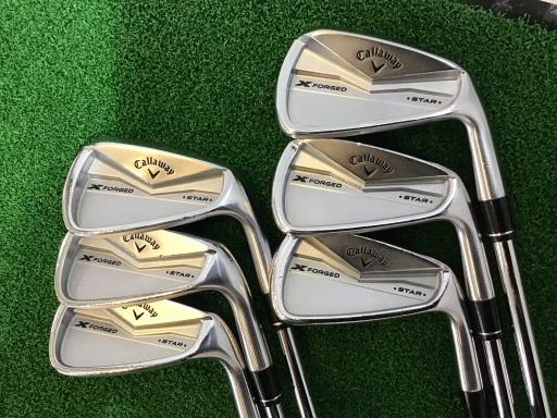 【中古】 キャロウェイ X FORGED STAR(2024) 6S アイアン仕掛ける IR NS PRO MODUS3 TOUR105 (フレックスS) メンズ 成人男性用 右利き 右用 C価値づける ゴルフ野球クラブ