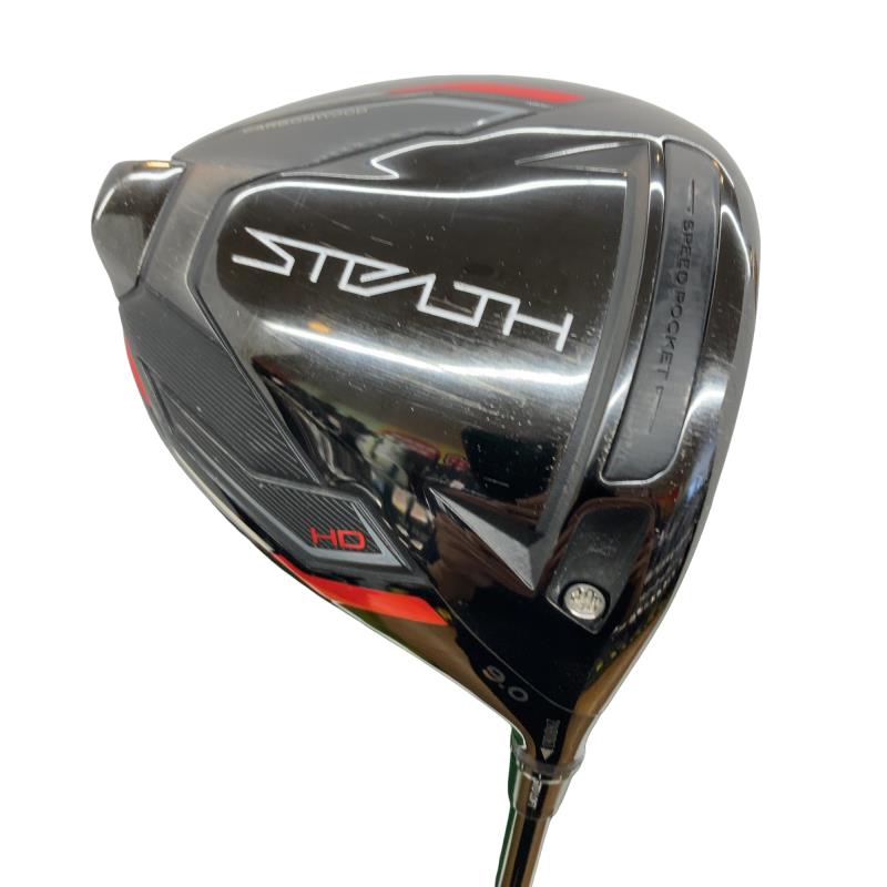 【中古】 テーラーメイド STEALTH HD 9° USA ドライバー DR AIR Speeder 45 (フレックスS) メンズ 男性用 右利き 右用 Cランク ゴルフクラブ