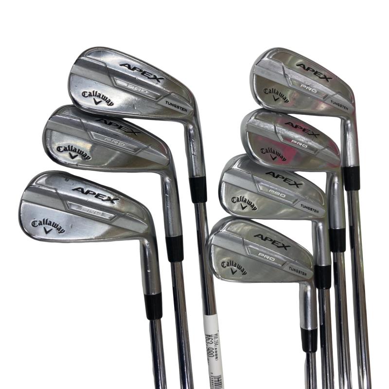 【中古】 キャロウェイ APEX PRO(2021) 7S アイアン仕掛ける IR 完全無欠特注立て坑 (フレックスS) メンズ 成人男性用 右利き 右用 C価値づける ゴルフ野球クラブ