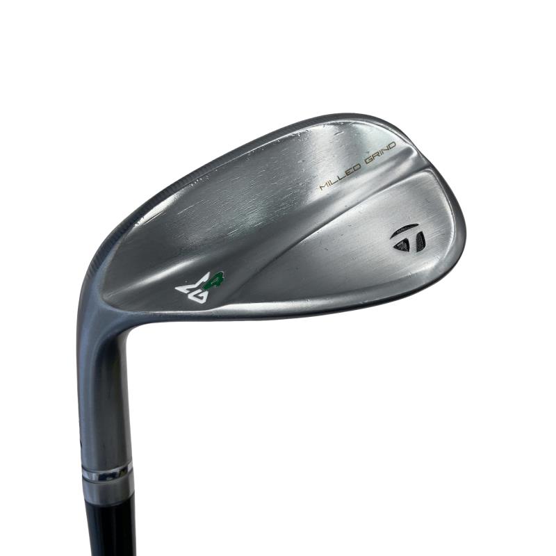 【中古】 テーラーメイド Taylor Made MILLED GRIND 4 52°/09° レフティ ウェッジ WG 純正特注シャフト (フレックスS) メンズ 男性用 左利き レフティ 左用 Cランク ゴルフクラブ