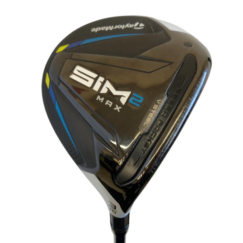 【中古】 テーラーメイド SIM2 MAX 3W フェアウェイウッド FW TENSEI BLUE TM50(SIM2 FW) (フレックスS) メンズ 男性用 右利き 右用 Dランク ゴルフクラブ