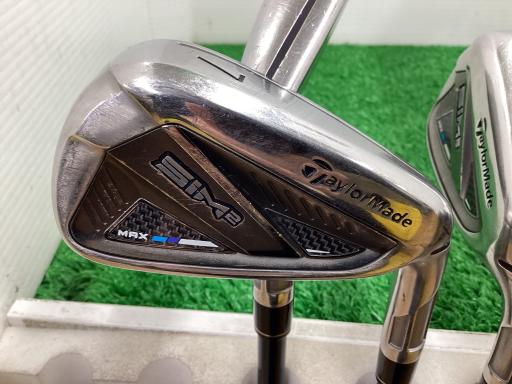 【中古】 テーラーメイド SIM2 MAX 5S アイアンセット IR TENSEI BLUE TM60(SIM2 IR) (フレックスS) メンズ 男性用 右利き 右用 Dランク ゴルフクラブ