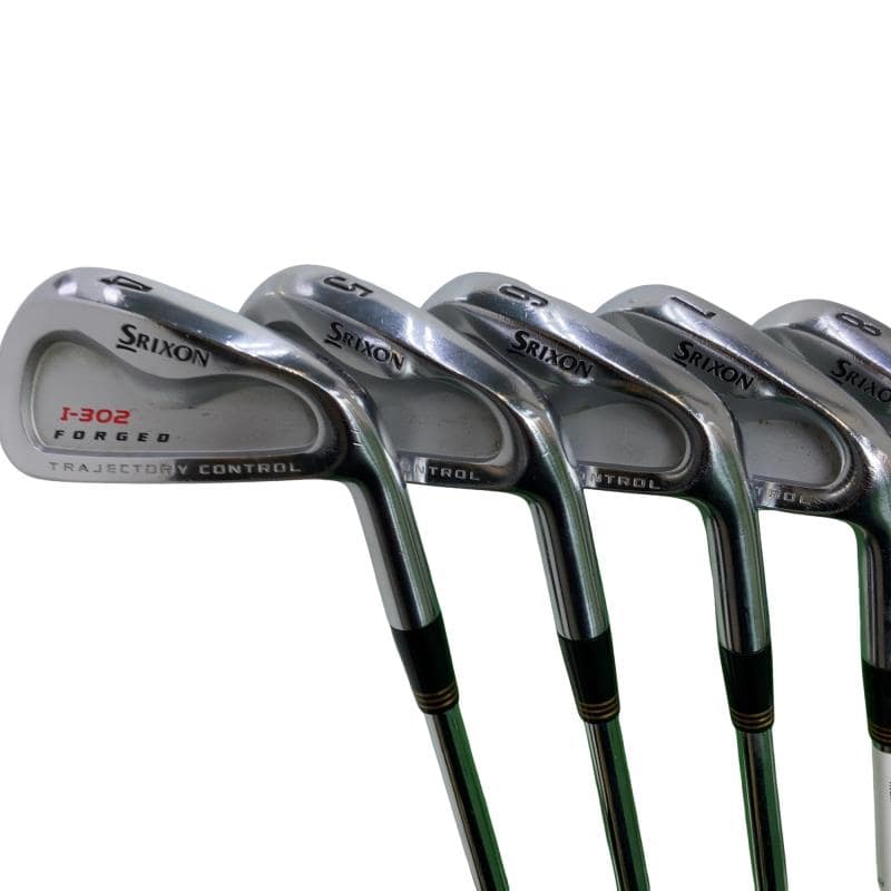 【中古】 ダンロップ SRIXON I-302 8S アイアンセット IR NS PRO 950GH (フレックスS) メンズ 男性用 右利き 右用 Cランク ゴルフクラブ