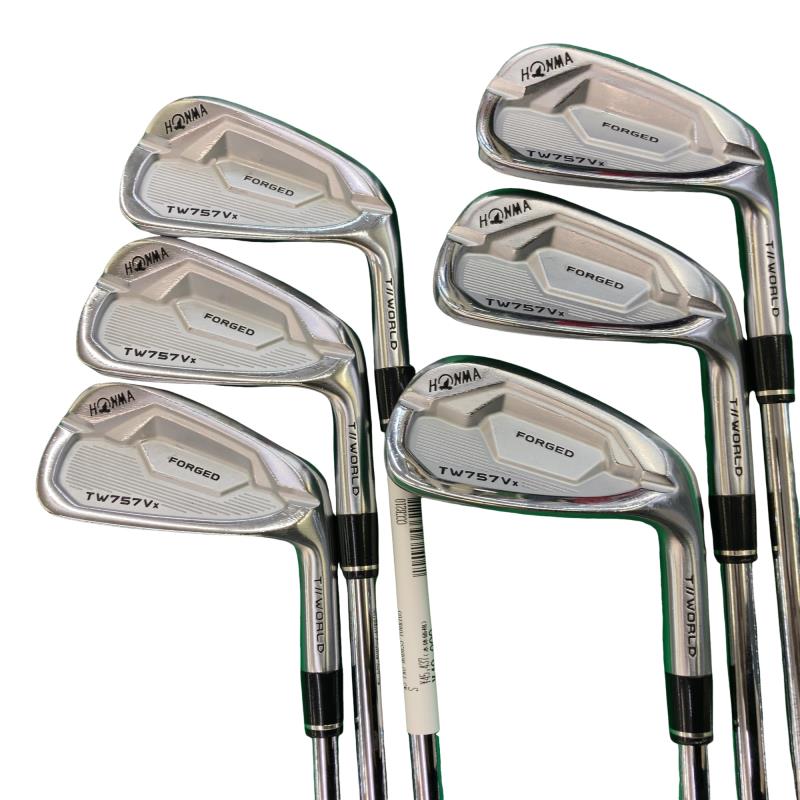 【中古】 本間ゴルフ TOUR WORLD TW757Vx 6S アイアンセット IR NS PRO MODUS3 TOUR105 (フレックスS) メンズ 男性用 右利き 右用 Cランク ゴルフクラブ|ゴルフパートナー 中古クラブ店