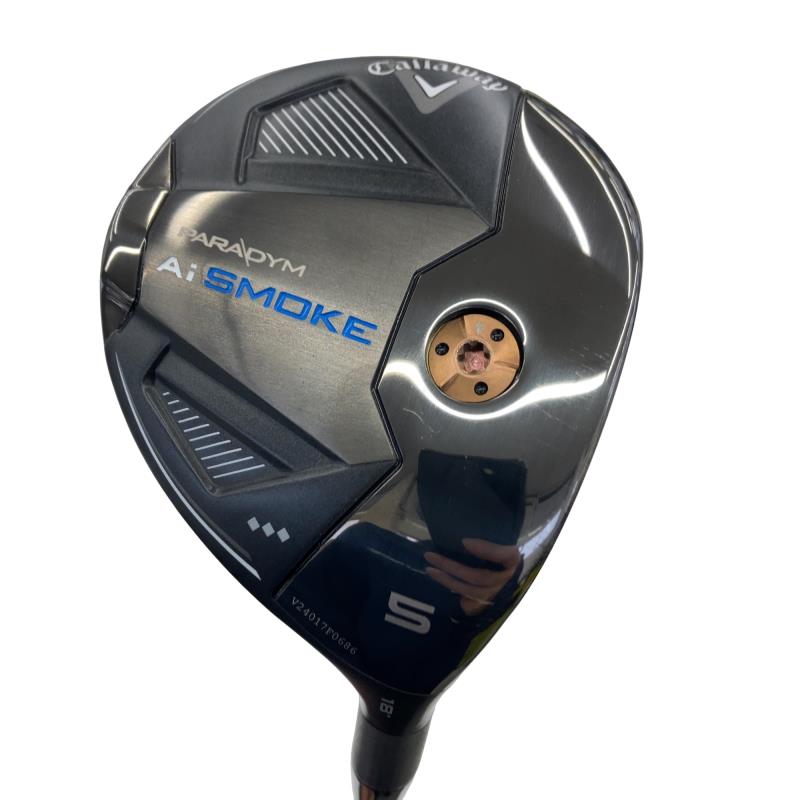 【中古】 キャロウェイ PARADYM Ai SMOKE ◆◆◆ 5W フェアウェイウッド FW 純正特注シャフト (フレックスS) メンズ 男性用 右利き 右用 Cランク ゴルフクラブ