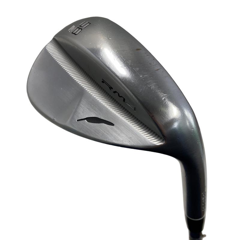 【中古】 フォーティーン RM-4 ニッケルクロムメッキ 58°/S ウェッジ WG TS-114w (フレックス余分の物) メンズ 成人男性用 右利き 右用 C位置づける ゴルフ野球クラブ