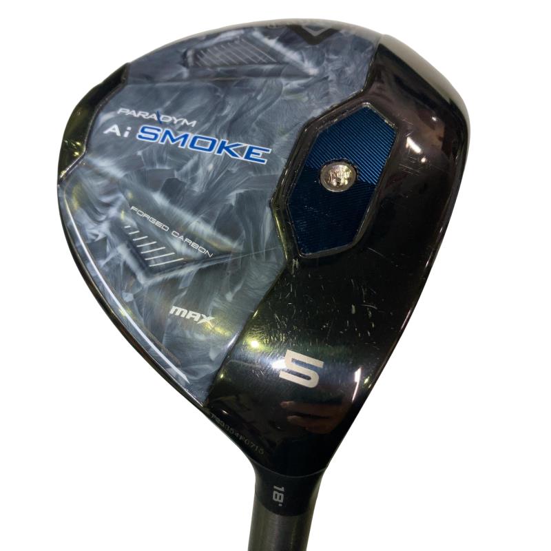 【中古】 キャロウェイ PARADYM Ai SMOKE MAX 5W フェアウェイウッド FW TENSEI 50 for CW(Ai SMOKE FW) (フレックスS) メンズ 男性用 右利き 右用 Cランク ゴルフクラブ
