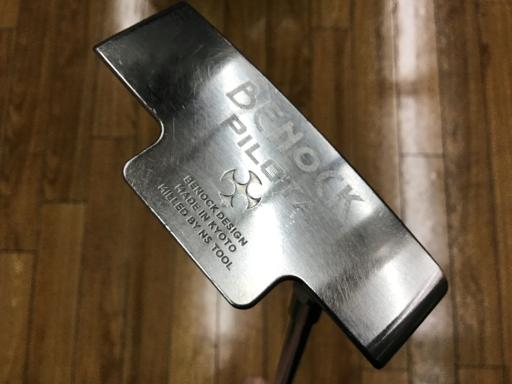 【中古】 BENOCK BENOCK Pilota(カスタム) パター PT 純正特注シャフト (フレックスその他) メンズ 男性用 両利き 両面 Cランク ゴルフクラブ