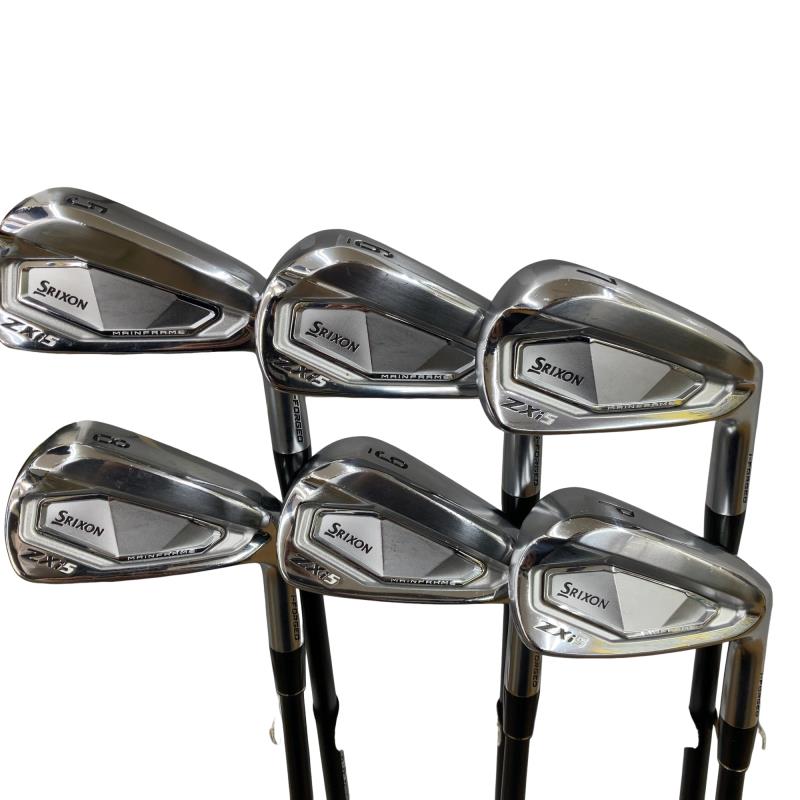 【中古】 ダンロップ SRIXON ZXi5 6S アイアンセット IR Diamana ZXi 70 for IRON (フレックスS) メンズ 男性用 右利き 右用 Cランク ゴルフクラブ|ゴルフパートナー 中古クラブ店