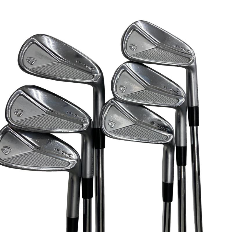 【中古】 仕立て屋お手伝いさん Taylor Made P・7MC(2023) 6S アイアン仕掛ける IR 完全無欠特注立て坑 (フレックスS) メンズ 成人男性用 右利き 右用 C価値づける ゴルフ野球クラブ
