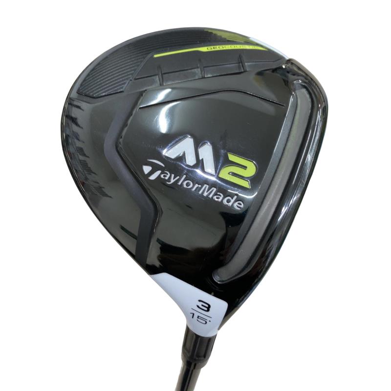 【中古】 テーラーメイド M2(2017) 3W USA フェアウェイウッド FW REAX 55(M2 2017FW) (フレックスR) メンズ 男性用 右利き 右用 Cランク ゴルフクラブ