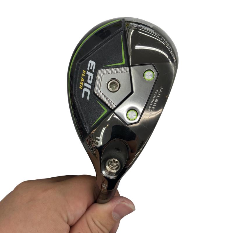【中古】 キャロウェイ EPIC FLASH U3 USA ユーティリティ UT TENSEI AV SILVER 70 (フレックスS) メンズ 男性用 右利き 右用 Cランク ゴルフクラブ