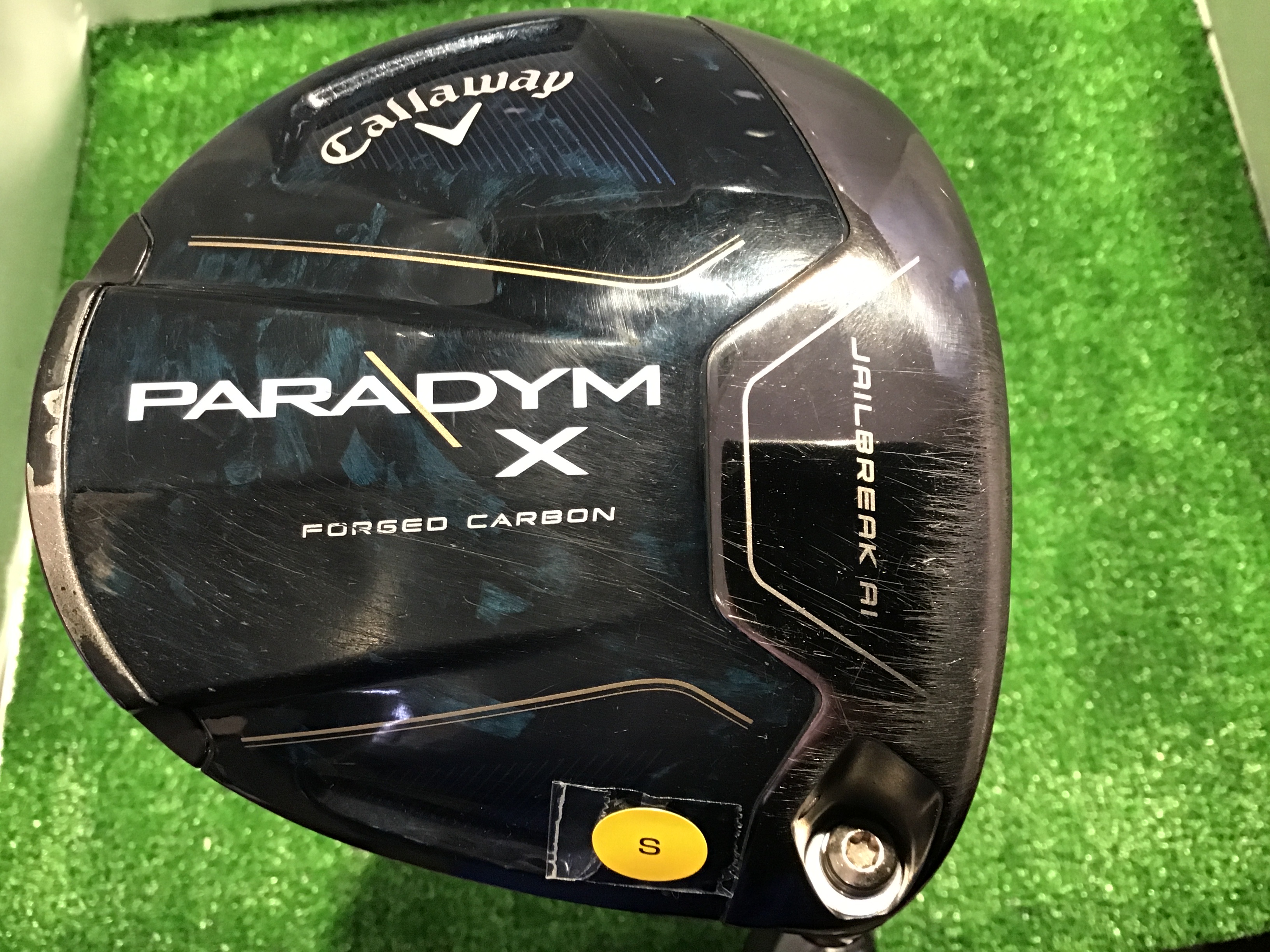 【中古】 キャロウェイ PARADYM X 9° ドライバー DR VENTUS TR 5 for CW(PARADYM DR) (フレックスS) メンズ 男性用 右利き 右用 Cランク ゴルフクラブ