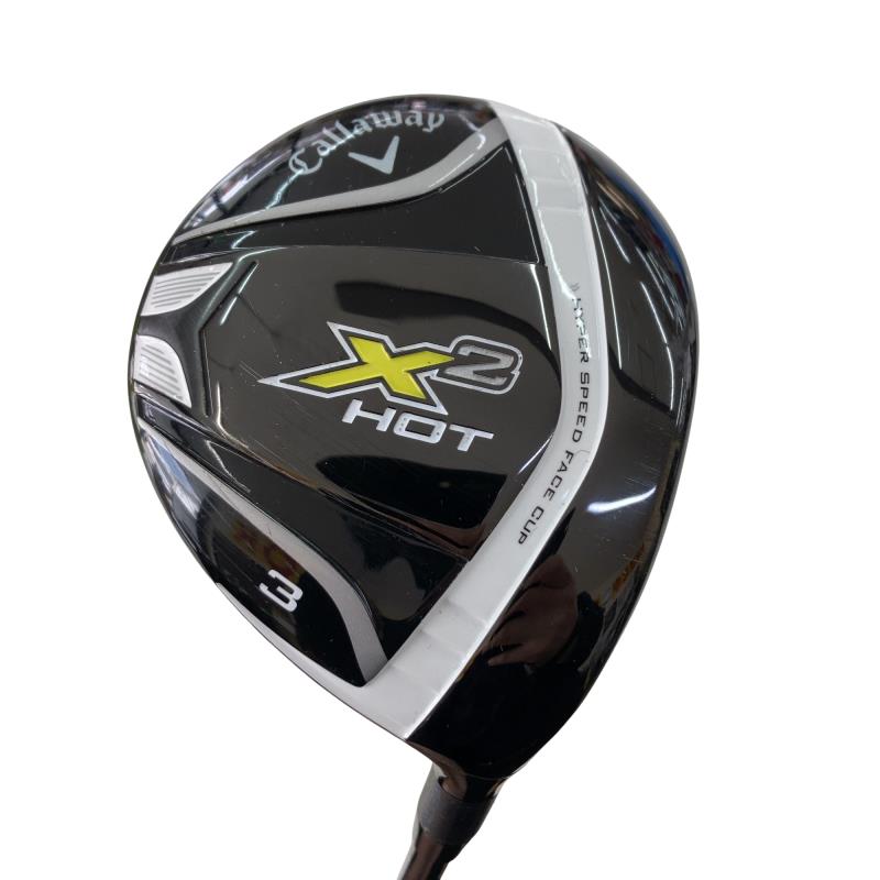 【中古】 キャロウェイ X2 HOT 3W フェアウェイウッド FW X2 HOT(フェアウェイ) (フレックスS) メンズ 男性用 右利き 右用 Cランク ゴルフクラブ