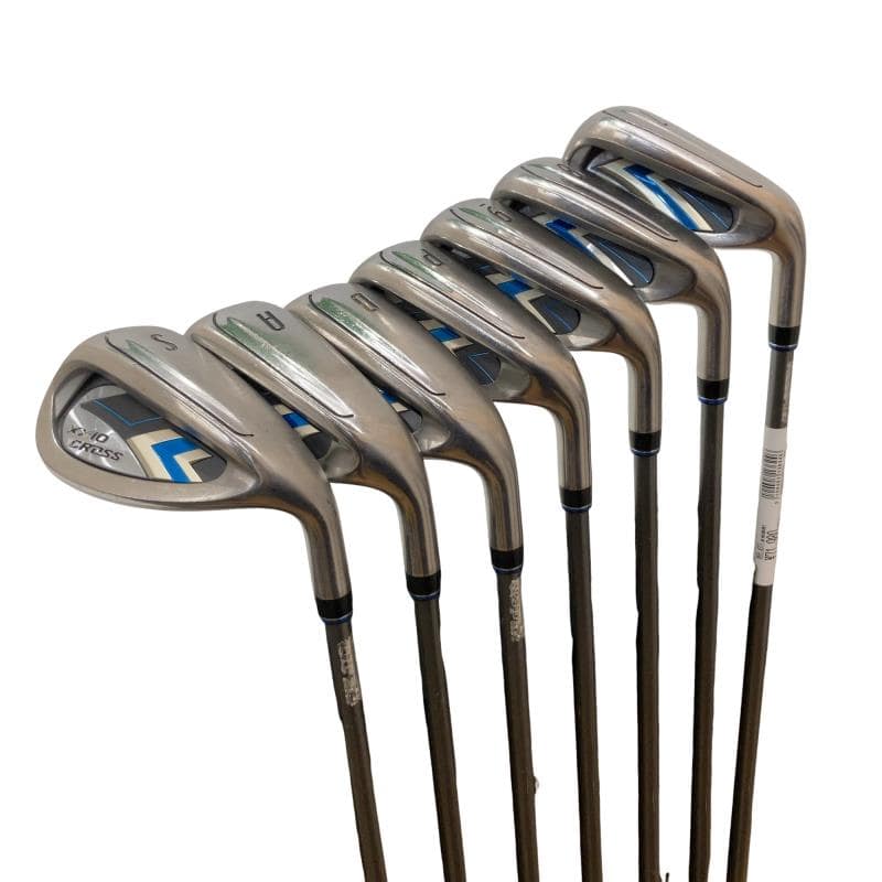【中古】 ダンロップ XXIO CROSS(2021) 7S アイアン仕掛ける IR XXIO MH2000 (フレックスR) メンズ 成人男性用 右利き 右用 C価値づける ゴルフ野球クラブ