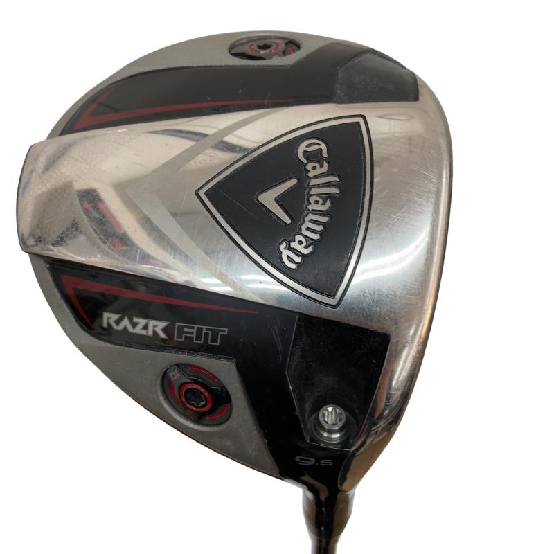 【中古】 キャロウェイ RAZR FIT  9.5° １番ウッド DR Tour AD DJ-6(黒いこと) (フレックスS) メンズ 成人男性用 右利き 右用 C序列付ける ゴルフ野球クラブ