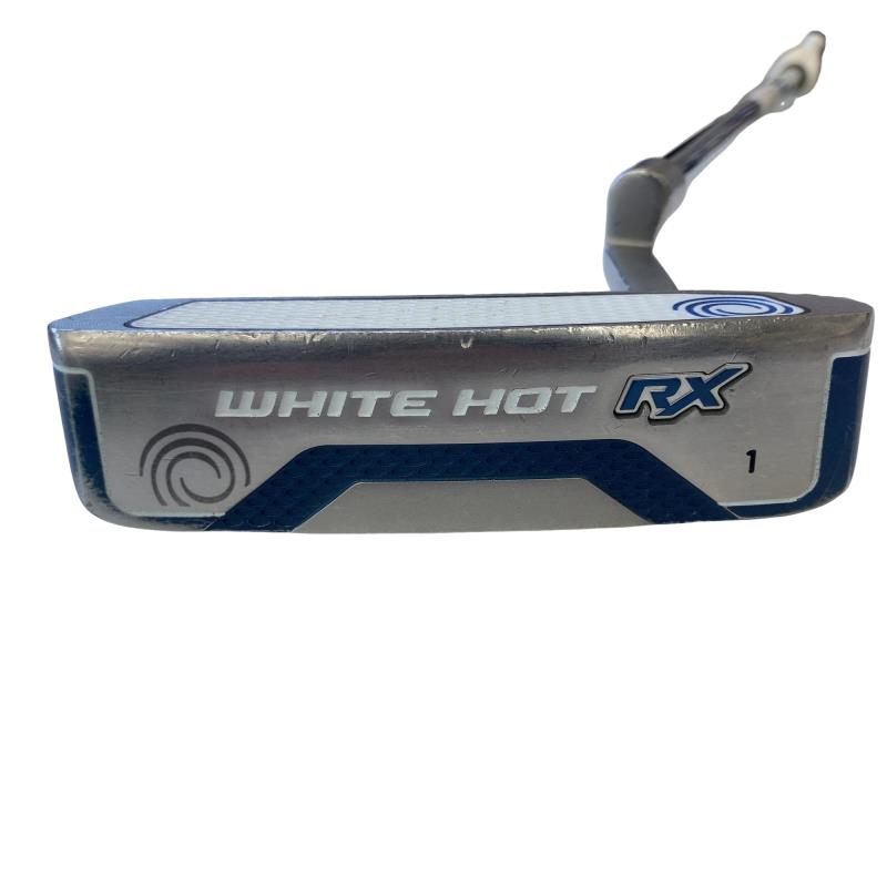【中古】 オデッセイ WHITE HOT RX #1 33in パター PT スチール写真 (フレックス余分の物) メンズ 成人男性用 右利き 右用 C序列付ける ゴルフ野球クラブ パター-スポーツ・アウトドア-ゴルフ