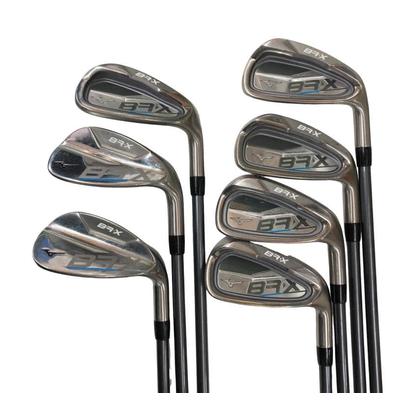 【中古】 ミズノ BR-X 7S アイアン書き割り IR BR-X (フレックスR) メンズ 成人男性用 右利き 右用 C位置づける ゴルフ野球クラブ