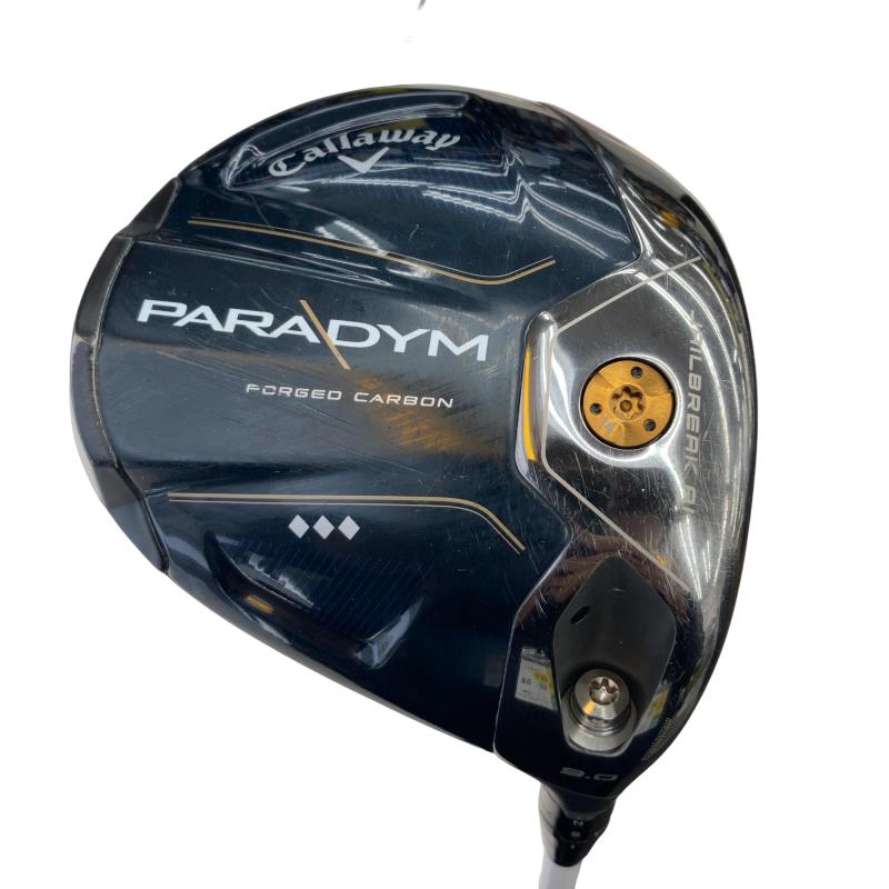 【中古】 キャロウェイ PARADYM ◆◆◆ 9° ドライバー DR リシャフト (フレックスその他) メンズ 男性用 右利き 右用 Cランク ゴルフクラブ