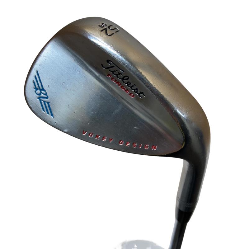 【中古】 タイトリスト VOKEY FORGED 52°/08° ウェッジ WG 純正特注シャフト (フレックスX) メンズ 男性用 右利き 右用 Dランク ゴルフクラブ