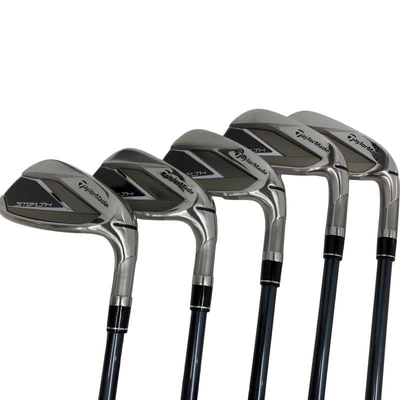 【中古】 テーラーメイド STEALTH 5S アイアンセット IR TENSEI RED TM60(STEALTH IR) (フレックスR) メンズ 男性用 右利き 右用 Cランク ゴルフクラブ