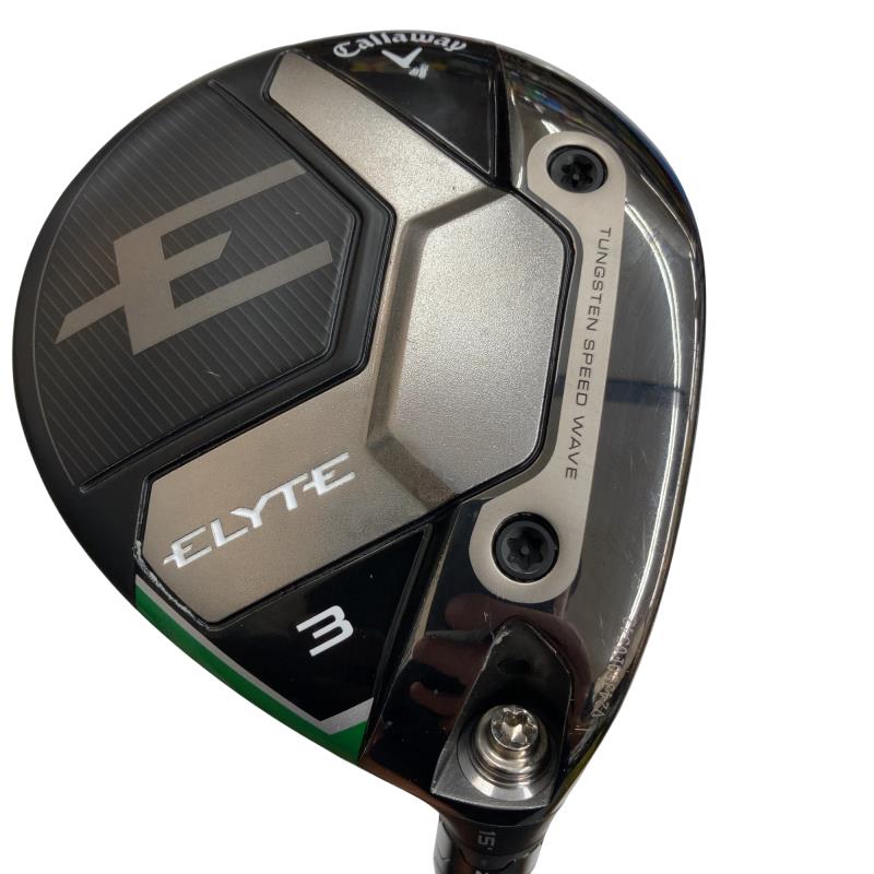 【中古】 キャロウェイ ELYTE X 3W フェアウェイウッド FW VENTUS GREEN 50 for CW(ELYTE FW) (フレックスSR) メンズ 男性用 右利き 右用 Bランク ゴルフクラブ｜ゴルフパートナー 中古クラブ店