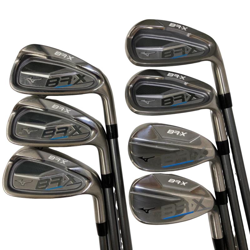 【中古】 ミズノ BR-X 7S アイアン仕掛ける IR BR-X (フレックスR) メンズ 成人男性用 右利き 右用 C価値づける ゴルフ野球クラブ