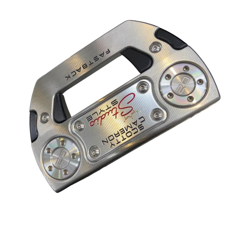 【中古】 タイトリスト SCOTTY CAMERON STUDIO STYLE FASTBACK(2025) 33in パター PT スチール写真 (フレックス余分の物) メンズ 成人男性用 右利き 右用 B序列付ける ゴルフ野球クラブ