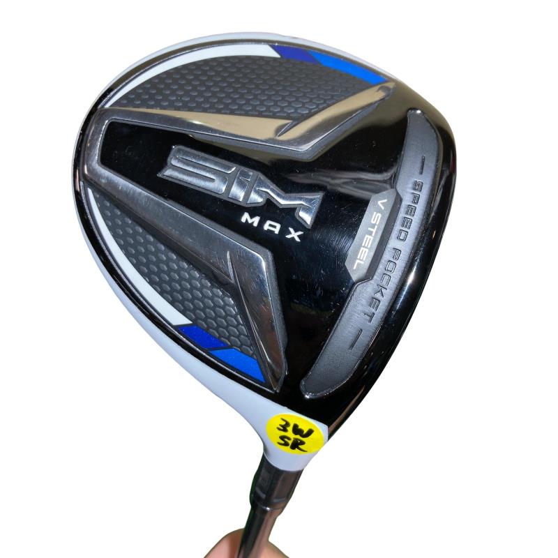 【中古】 仕立て屋御手伝いさん SIM MAX 3W フェアウェイウッド FW TENSEI BLUE TM50(FW) (フレックスSR) メンズ 成人男性用 右利き 右用 B序列付ける ゴルフ野球クラブ