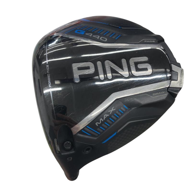 【中古】 ピン G440 MAX  9° レフティ １番ウッド DR 完全無欠特注立て坑 (フレックスS) メンズ 成人男性用 左ぎっちょ レフティ 左用 C序列付ける ゴルフ野球クラブ