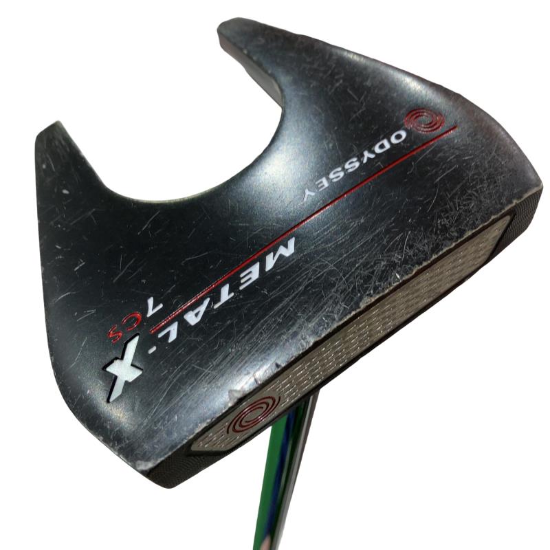 【中古】 オデッセイ METAL-X #7CS 34インチ パター PT スチール (フレックスその他) メンズ 男性用 右利き 右用 Cランク ゴルフクラブ